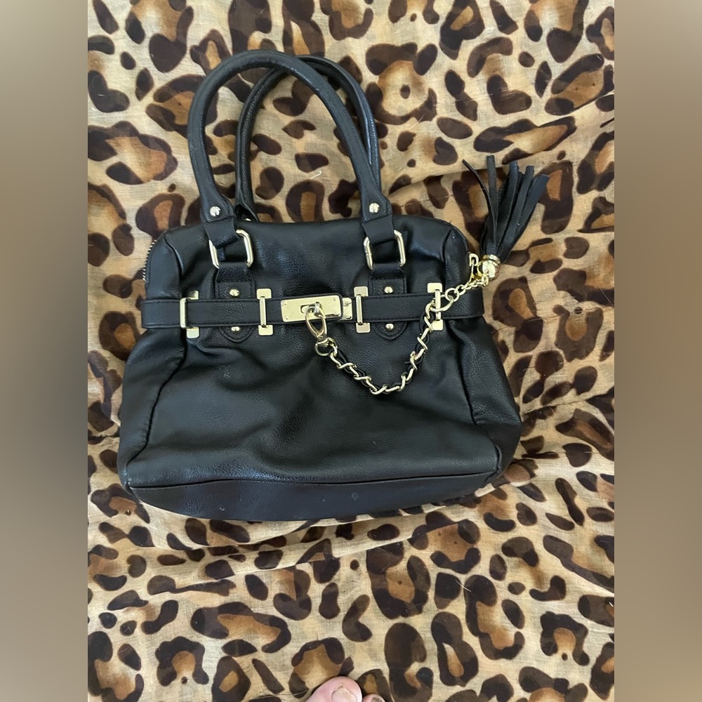 - Steve Madden small black, handbag great condition